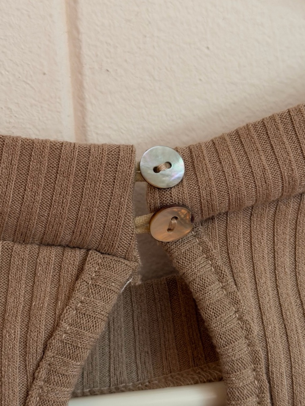 Princess Polly Ribbed Romper Jumpsuit in Warm Taupe - Picture 9 of 10
